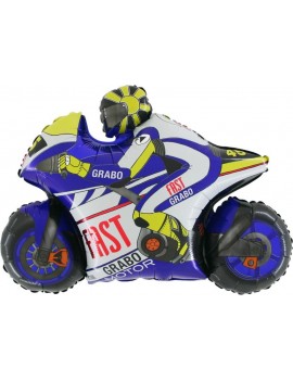 Palloncino Moto GP Blu