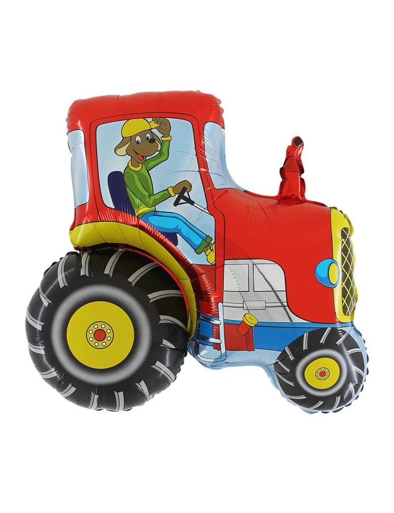 Palloncino Trattore Rosso