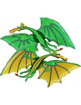 Palloncino Dragone Verde