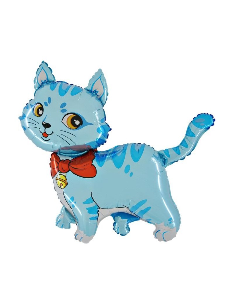Palloncino Gatto Celeste