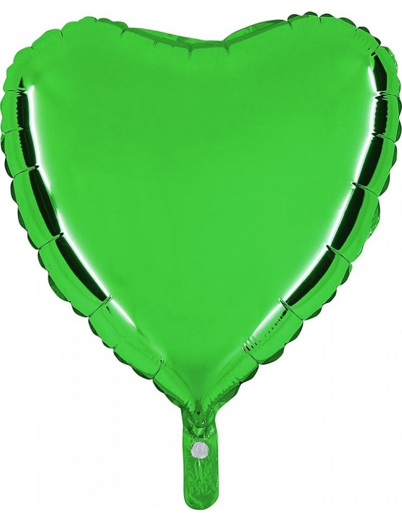 Palloncino Cuore 18" Colore Verde
