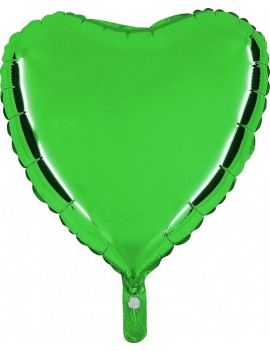 Palloncino Cuore 18" Colore Verde