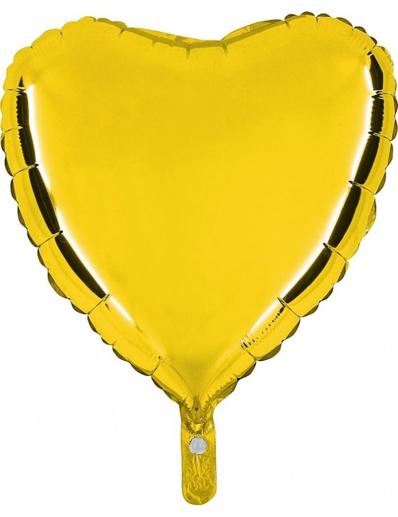 Palloncino Cuore 18" Colore Oro
