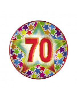 Piatti Ø 18 cm Numero 70 (10 pz)