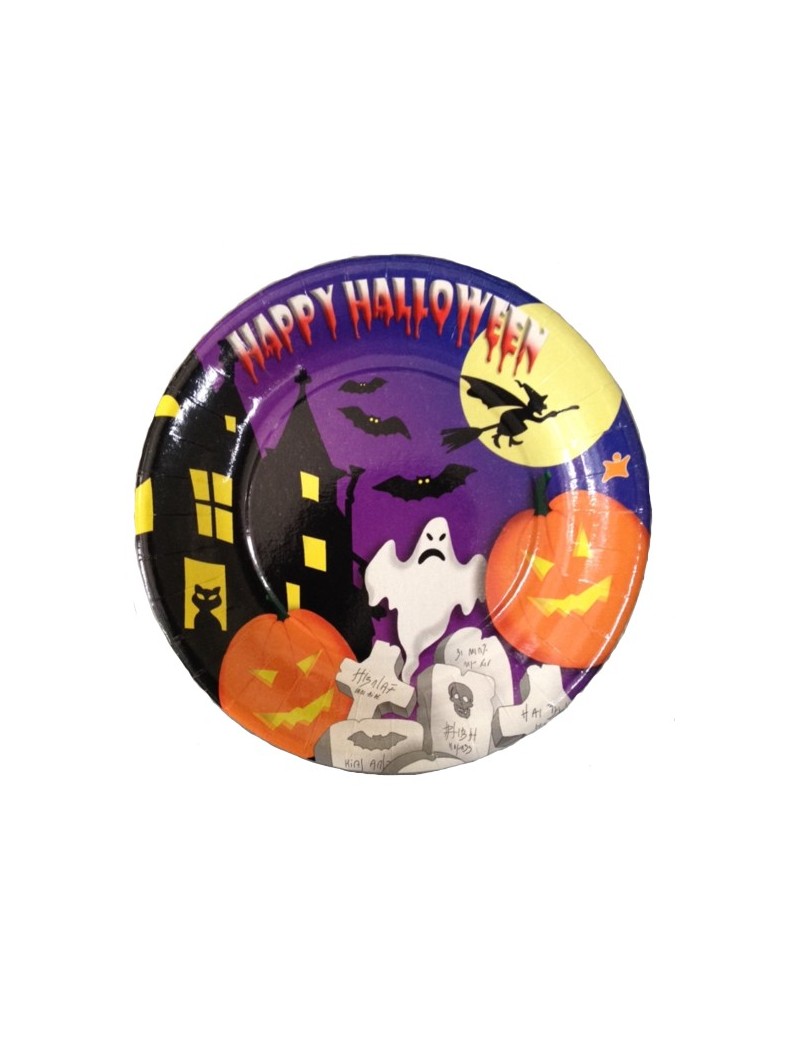 Piatti Ø 18 cm Happy Halloween (10 pz)