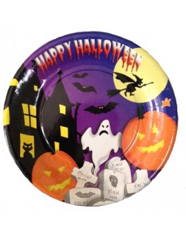 Piatti Ø 18 cm Happy Halloween (10 pz)