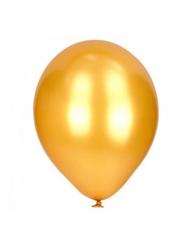 Palloncini in Lattice Metallizzato Oro 14" da 50 pz