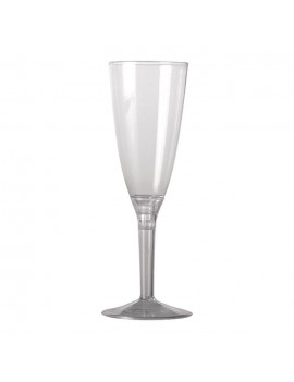 Calice Flute in Plastica Colore Trasparente