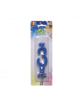 Candelina Celeste Maxi Numero 3