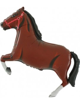 Mini Palloncino Cavallo Marrone