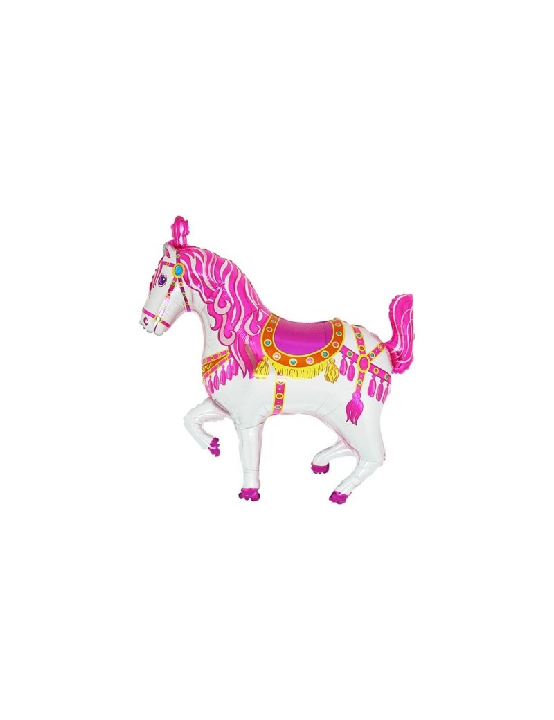 Mini Palloncino Cavallo Circo Rosa