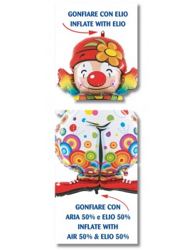 Palloncino 3D Clown Party