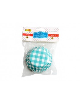 Pirottini per Cupecakes Azzurri (75 pz)