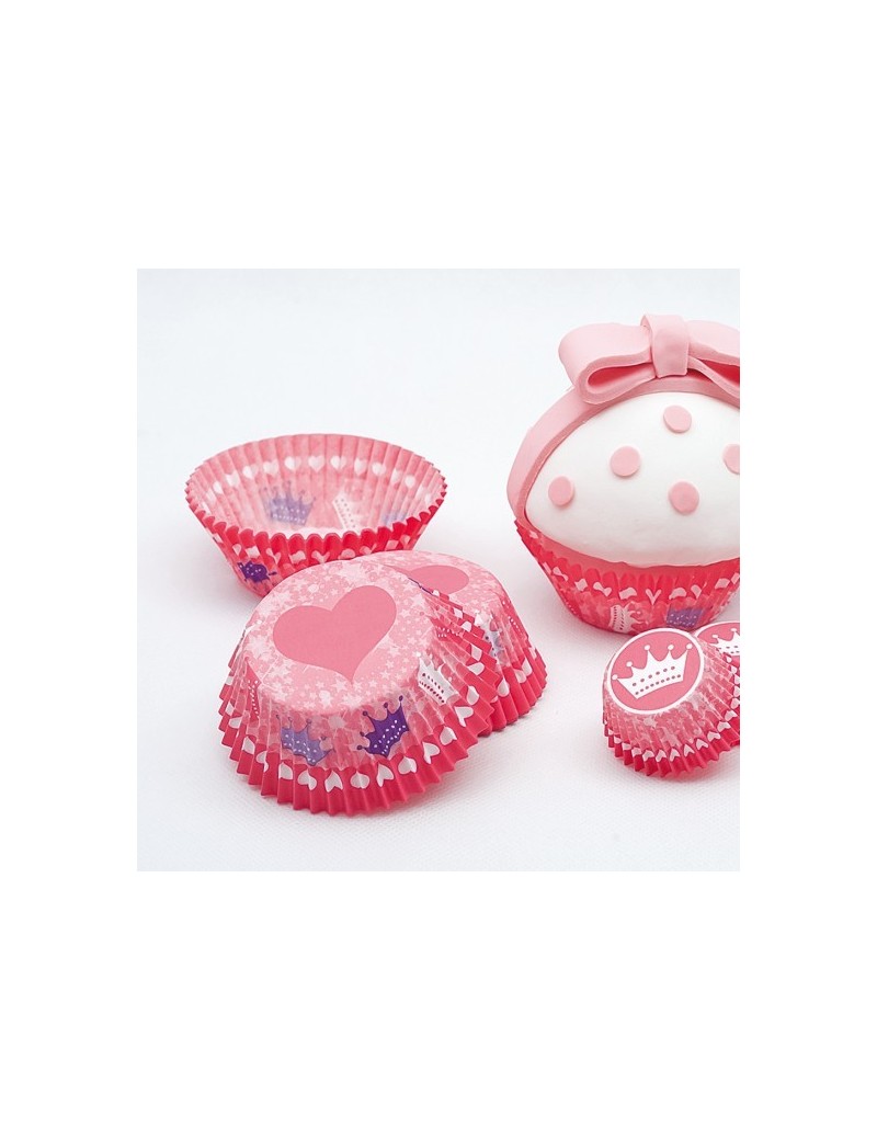 Pirottini per Cupecakes Cuore (100 pz)