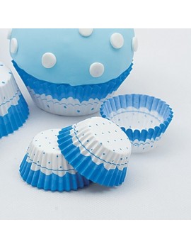 Pirottini per Cupecakes Pallini Celesti (100 pz)