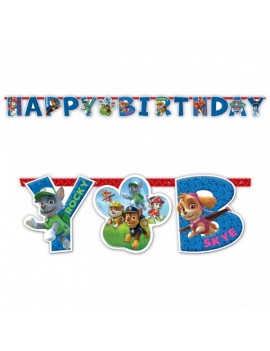 Festone Buon Compleanno Paw Patrol