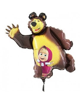 Mini Palloncino Masha e Orso