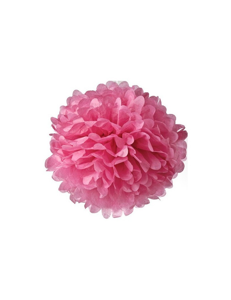 Pom Pom di Carta colore Fucsia