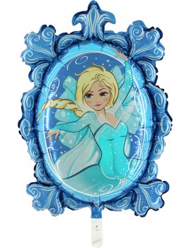 Palloncino Blu Principessa Tiffany