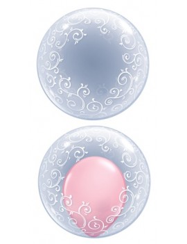 Palloncino Mylar Bubble Trasparente 24"