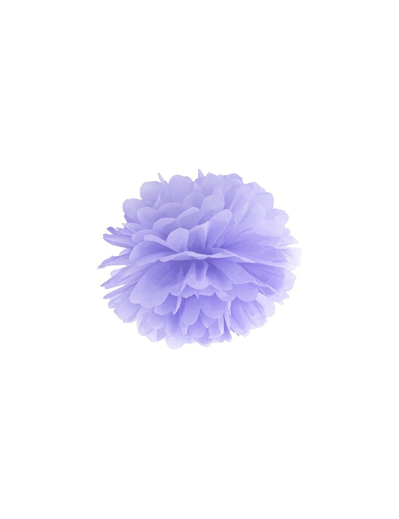 Pom Pom di Carta Lilla Chiaro 25 cm