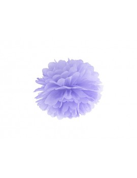 Pom Pom di Carta Lilla Chiaro 25 cm