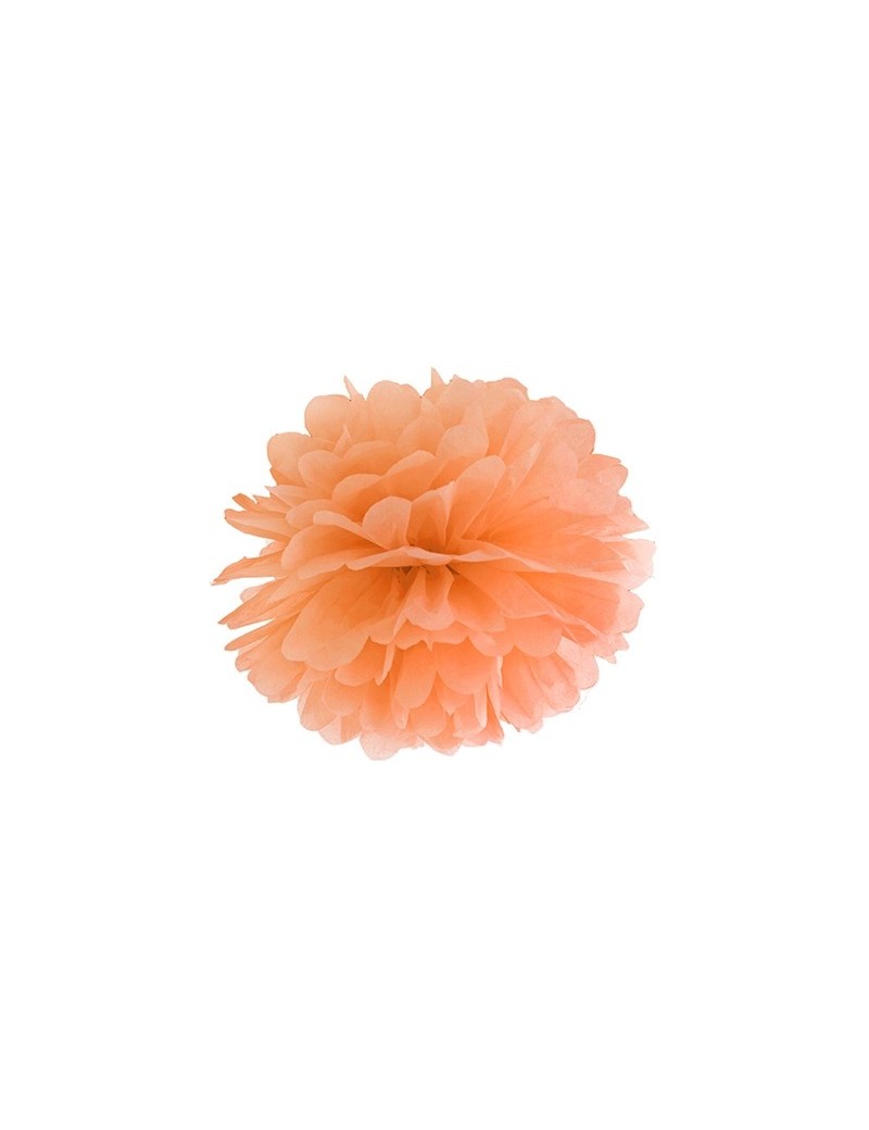 Pom Pom di Carta Arancione 25 cm