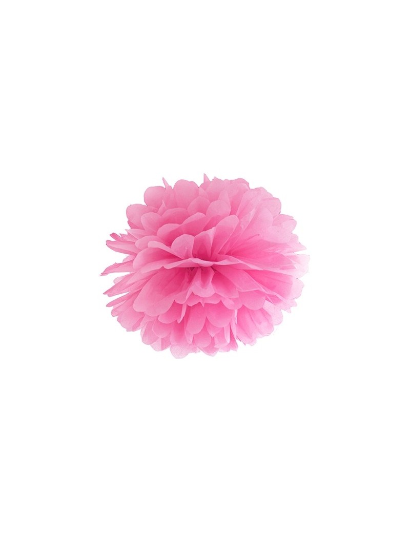 Pom Pom di Carta Rosa 25 cm