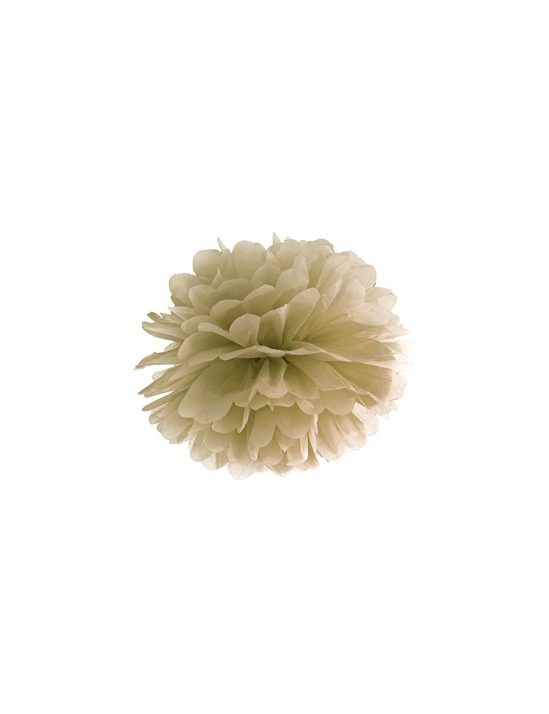 Pom Pom di Carta Oro 25 cm