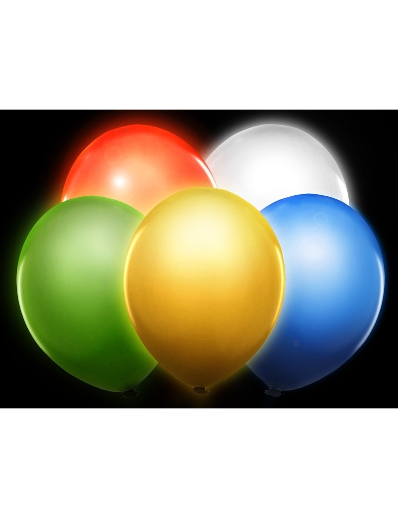 Palloncini Bobo A LED Da 2/5/10 Pezzi, Palloncini Luminosi A LED Trasparenti, Pa