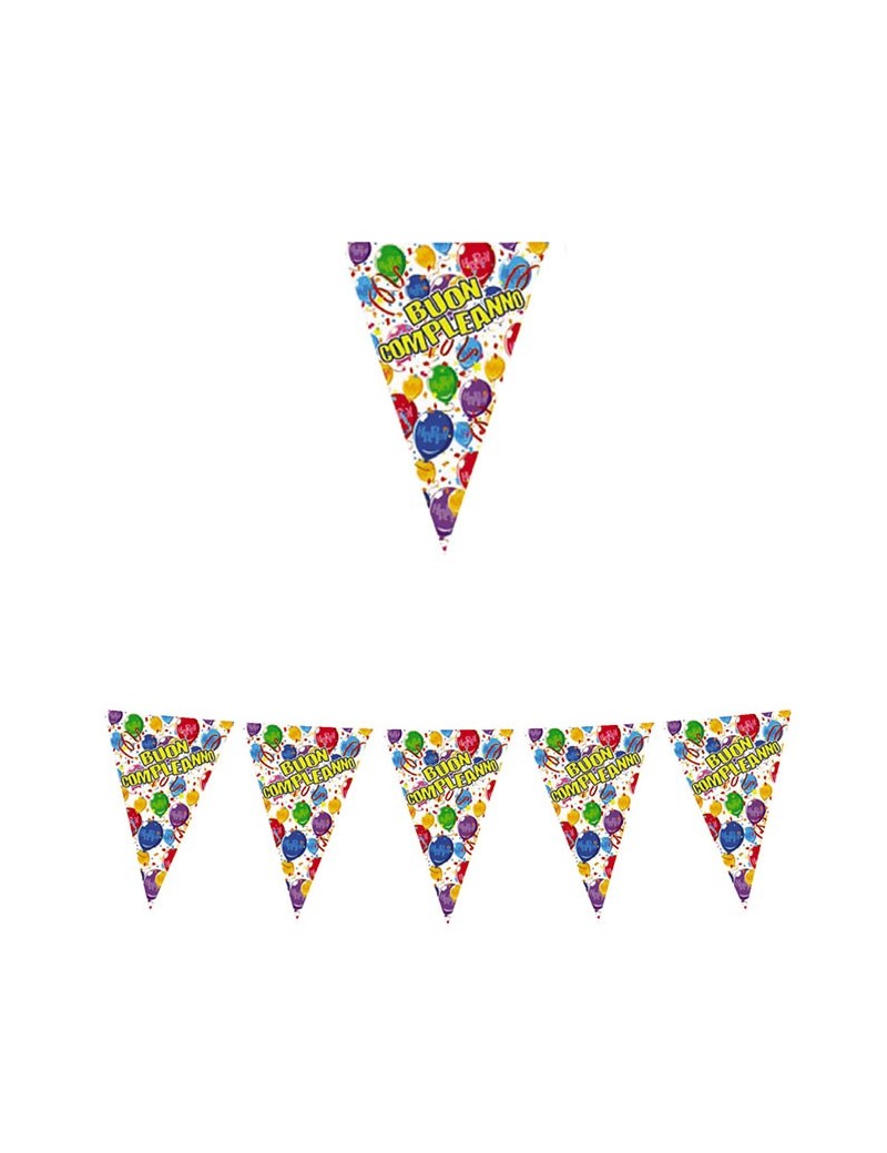 Festone Bandierina Buon Compleanno