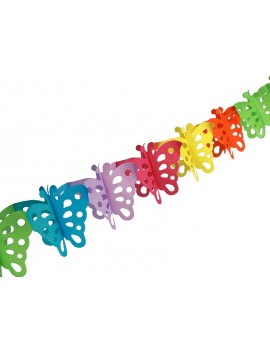 Festone Ghirlanda Farfalle Multicolor