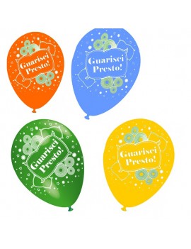 Palloncini in lattice Guarisci Presto Misti