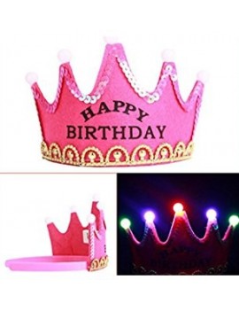 Coroncina Led Happy Birthday