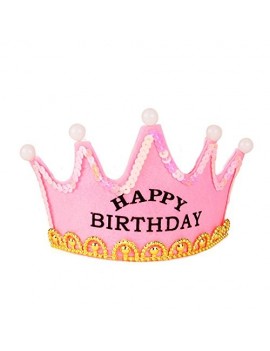 Coroncina Led Happy Birthday
