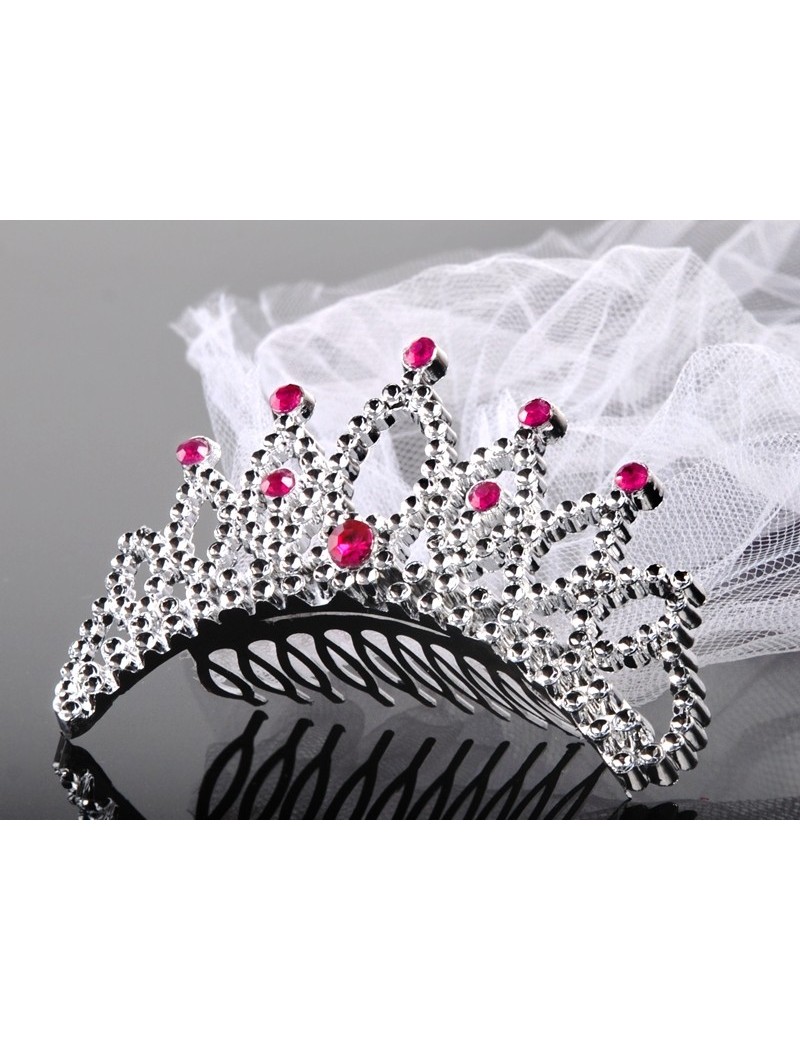 Tiara Argento con Velo