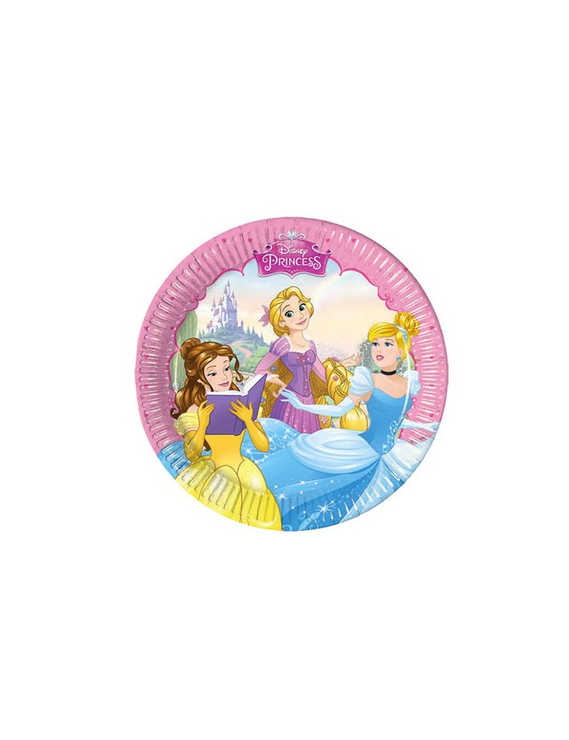 Piatti di Carta Principesse Disney (8 pz)