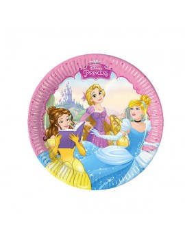 Piatti di Carta Principesse Disney (8 pz)