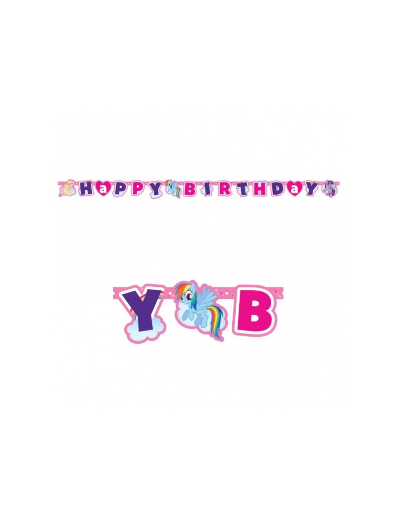 Festone Happy Birthday My Little Pony