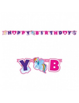 Festone Happy Birthday My Little Pony