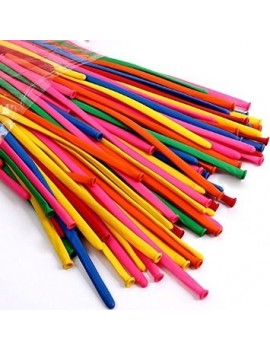 Palloncini in Lattice Modellabili LUX Multicolor (50pz)