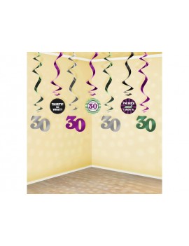 Festone Pendenti 30 anni