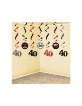 Festone Pendenti 40 anni
