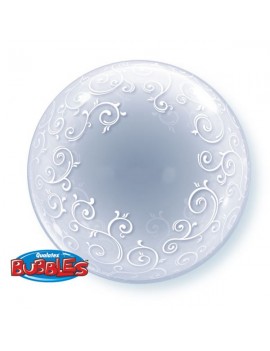 Palloncino Mylar Bubble Trasparente 24"
