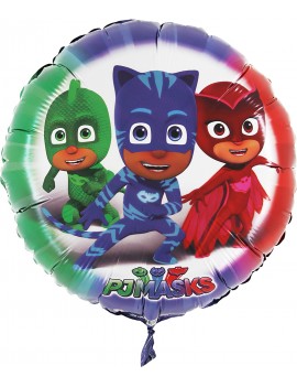 Palloncino Tondo Pj Masks - Super Pigiamini