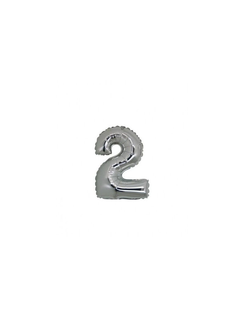 Micro Palloncino Numero 2 (17 cm)