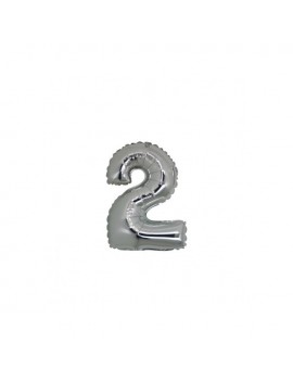 Micro Palloncino Numero 2 (17 cm)