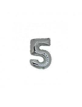 Micro Palloncino Numero 5 (17 cm)