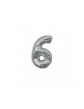 Micro Palloncino Numero 6 (17 cm)
