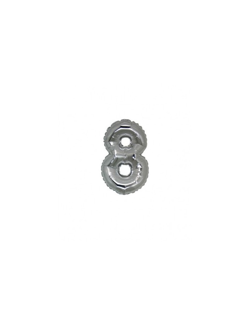 Micro Palloncino Numero 8 (17 cm)